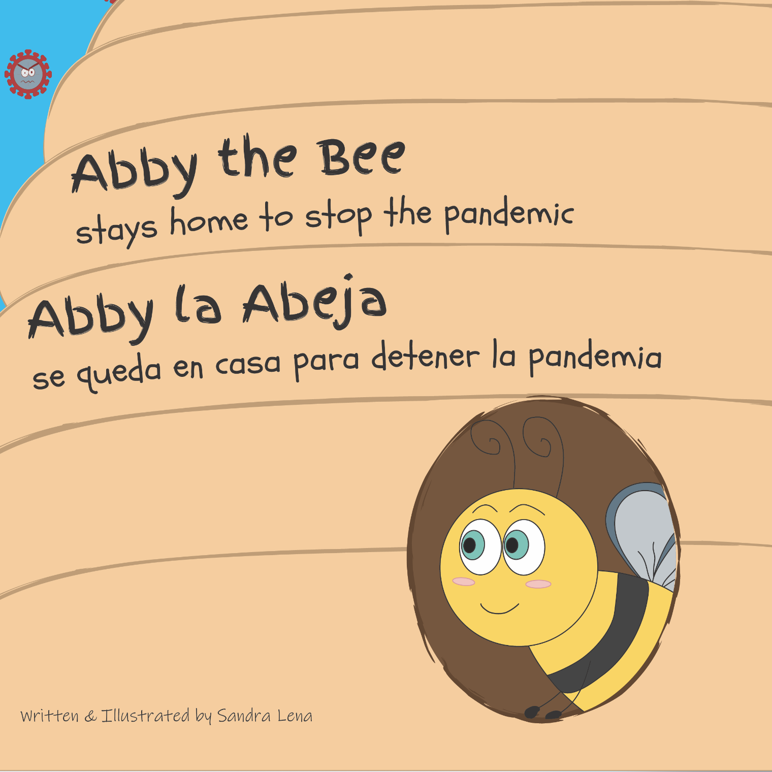 Abby the Bee Stays Home to Stop the Pandemic book cover